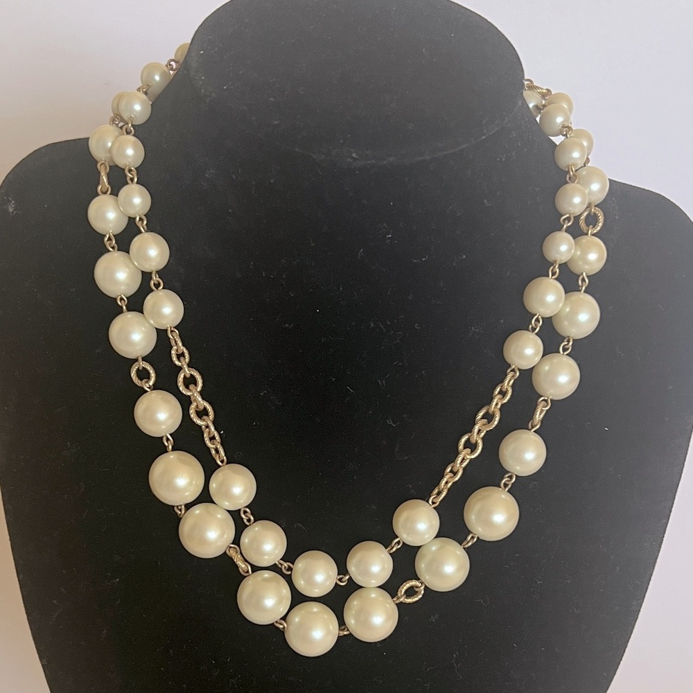 Faux Pearl necklace